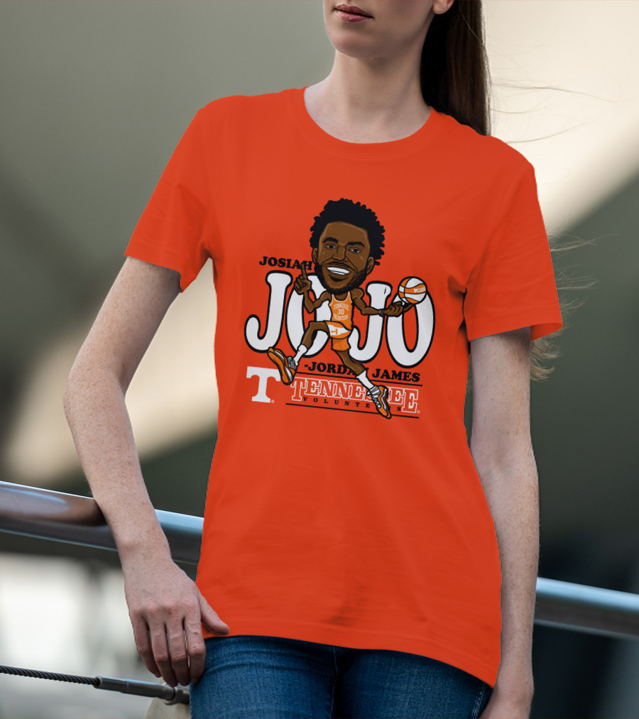 Josiah Jordan James JoJo Tennessee Volunteers Basketball T-Shirt
