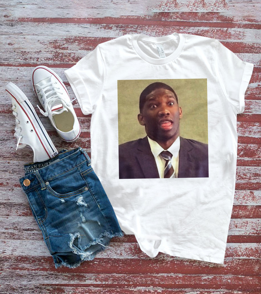 Philadelphia 76Ers Joel Embiid Birthday Suit T-Shirt