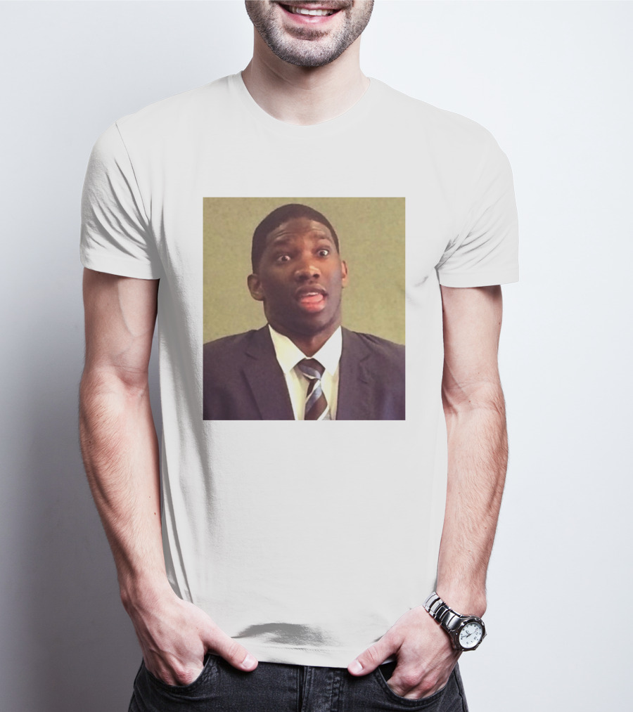 Philadelphia 76Ers Joel Embiid Birthday Suit T-Shirt