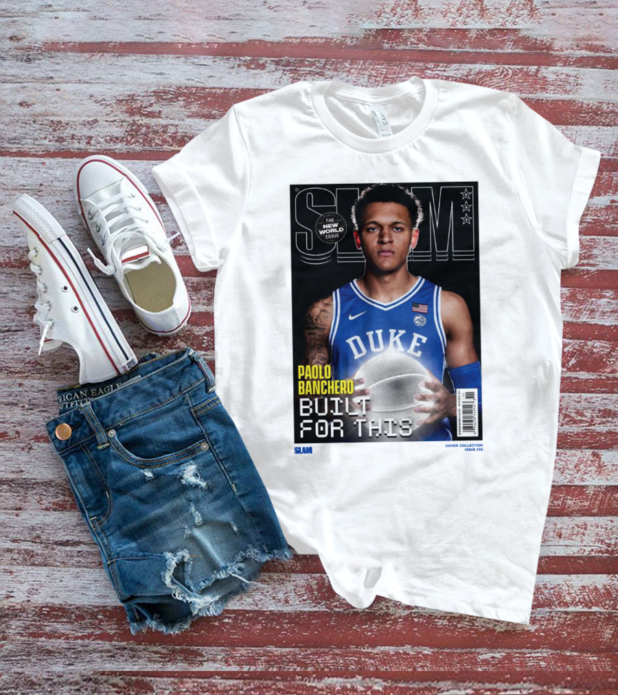 SLAM New World Issue Paolo Banchero Duke Built For This Issue 235 T-Shirt