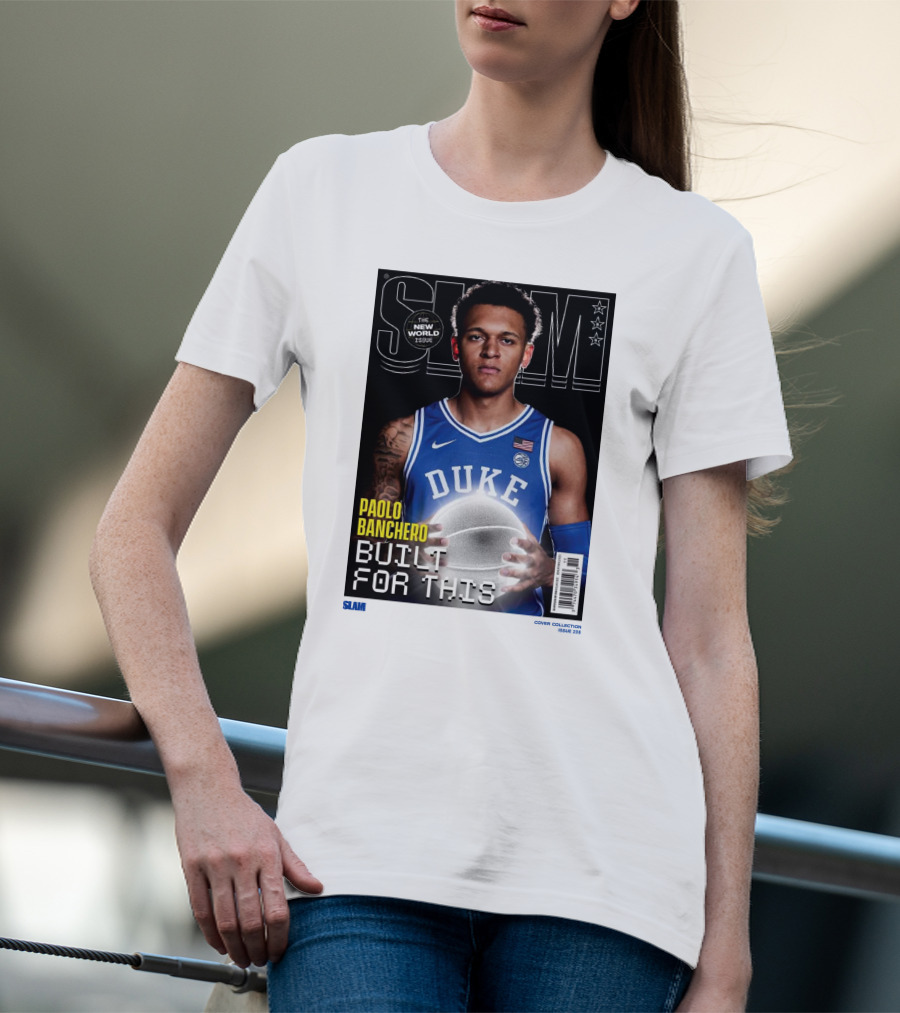 SLAM New World Issue Paolo Banchero Duke Built For This Issue 235 T-Shirt