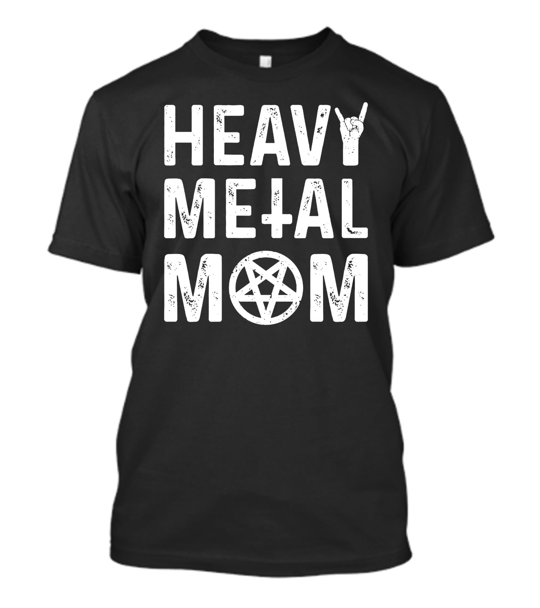 CassThomps13 Heavy Metal Mom Pentagram Hand T-Shirt