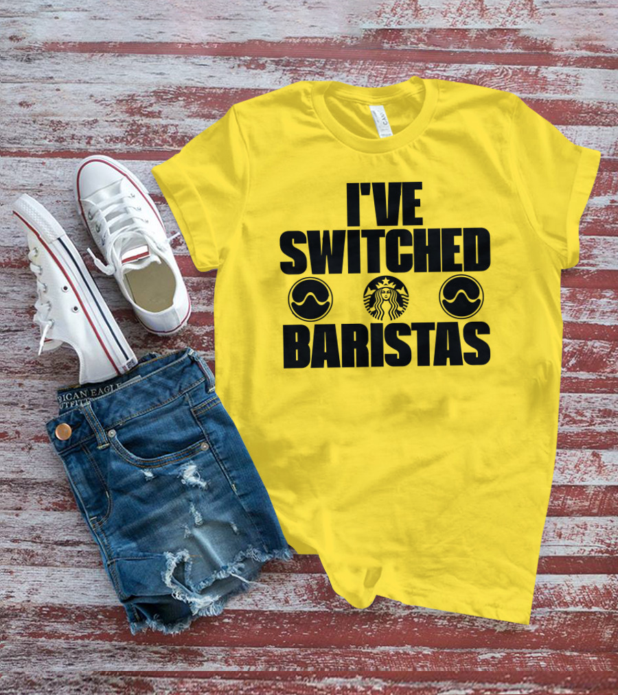 I've Switched Baristas Starbucks Pringles T-Shirt