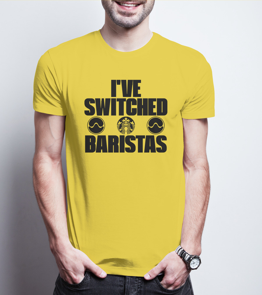 I've Switched Baristas Starbucks Pringles T-Shirt