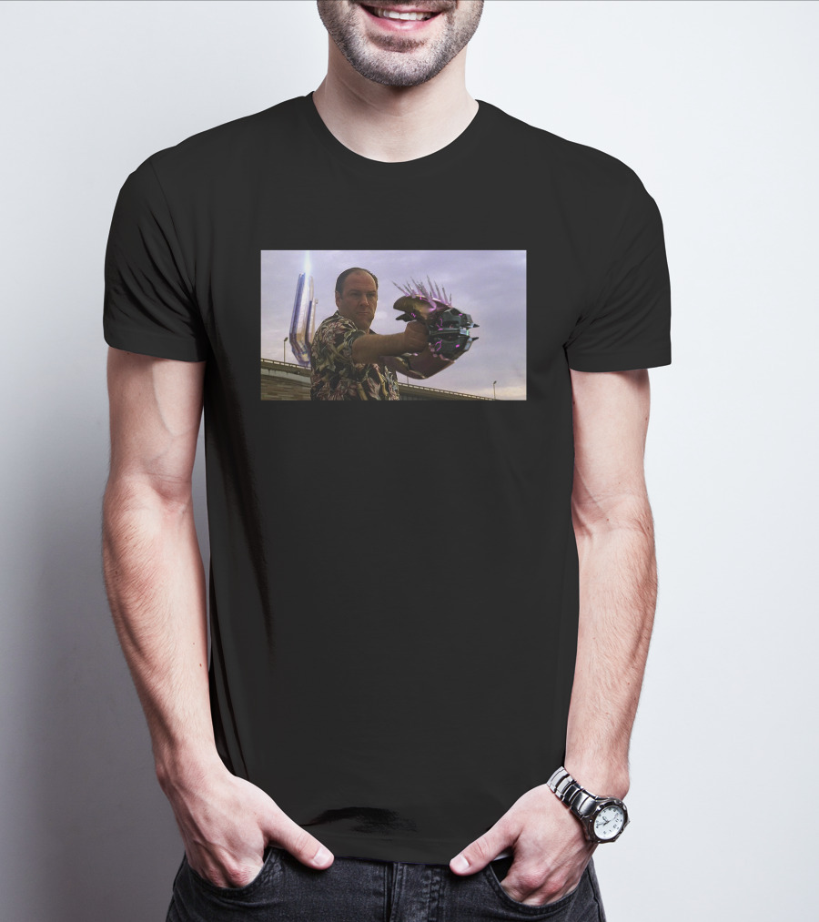Tony Soprano Halo Needler Fusion T-Shirt