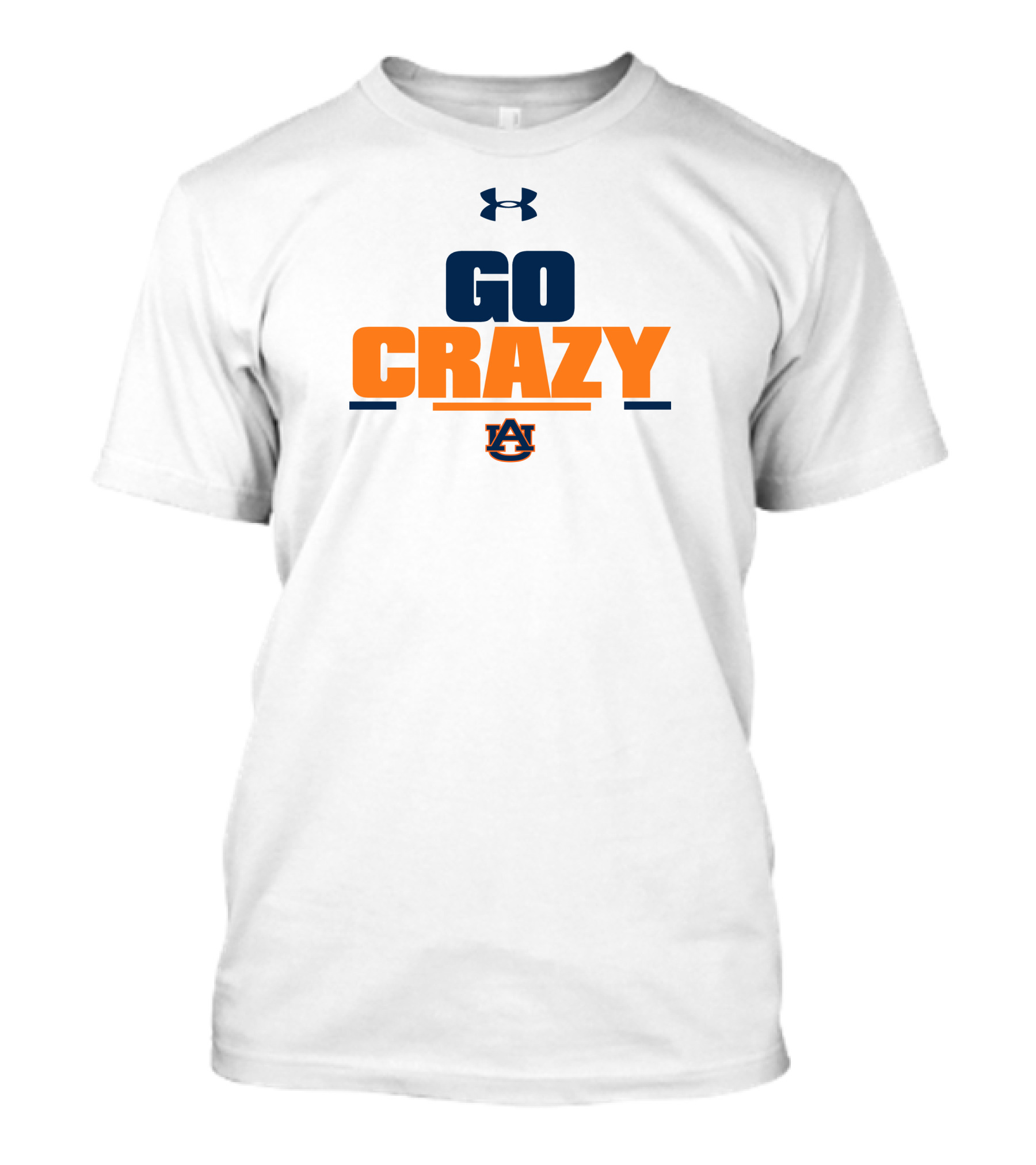 Auburn Go Crazy Under Armour T-Shirt