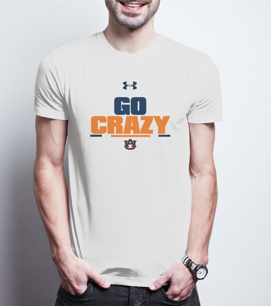Auburn Go Crazy Under Armour T-Shirt