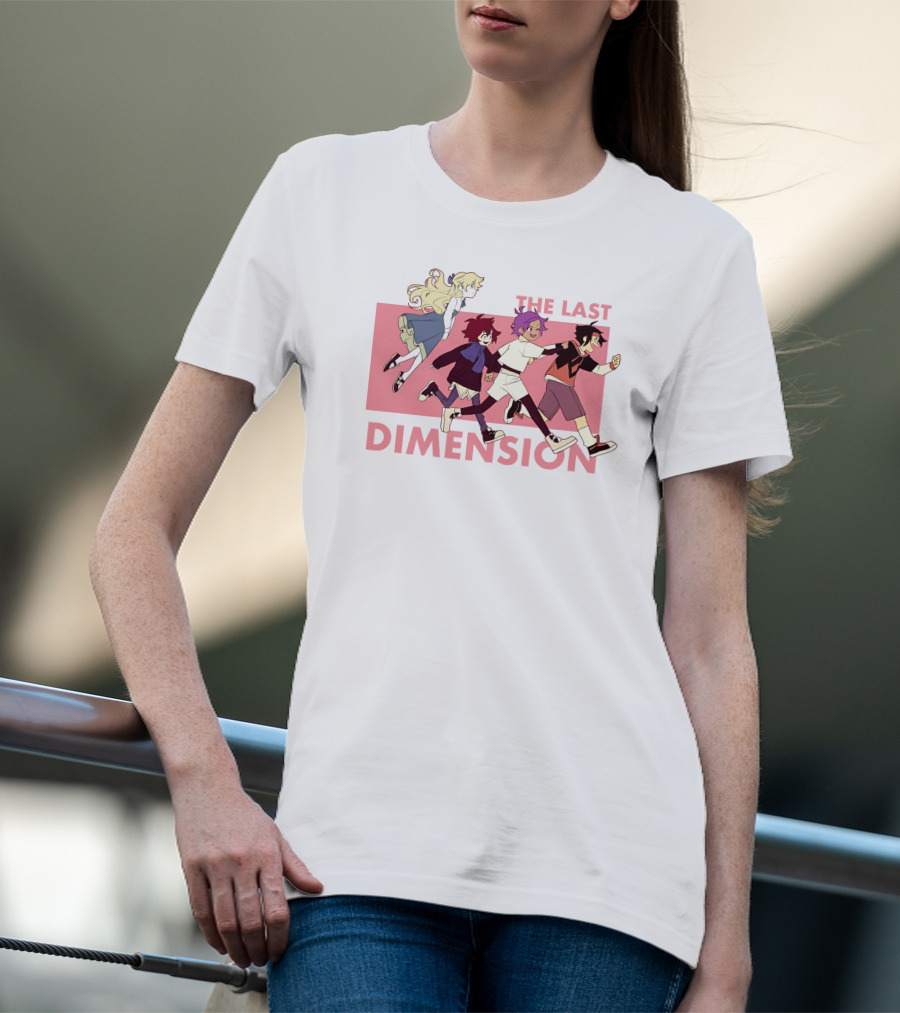 The Last Dimension Adventure Quartet Running Forward T-Shirt