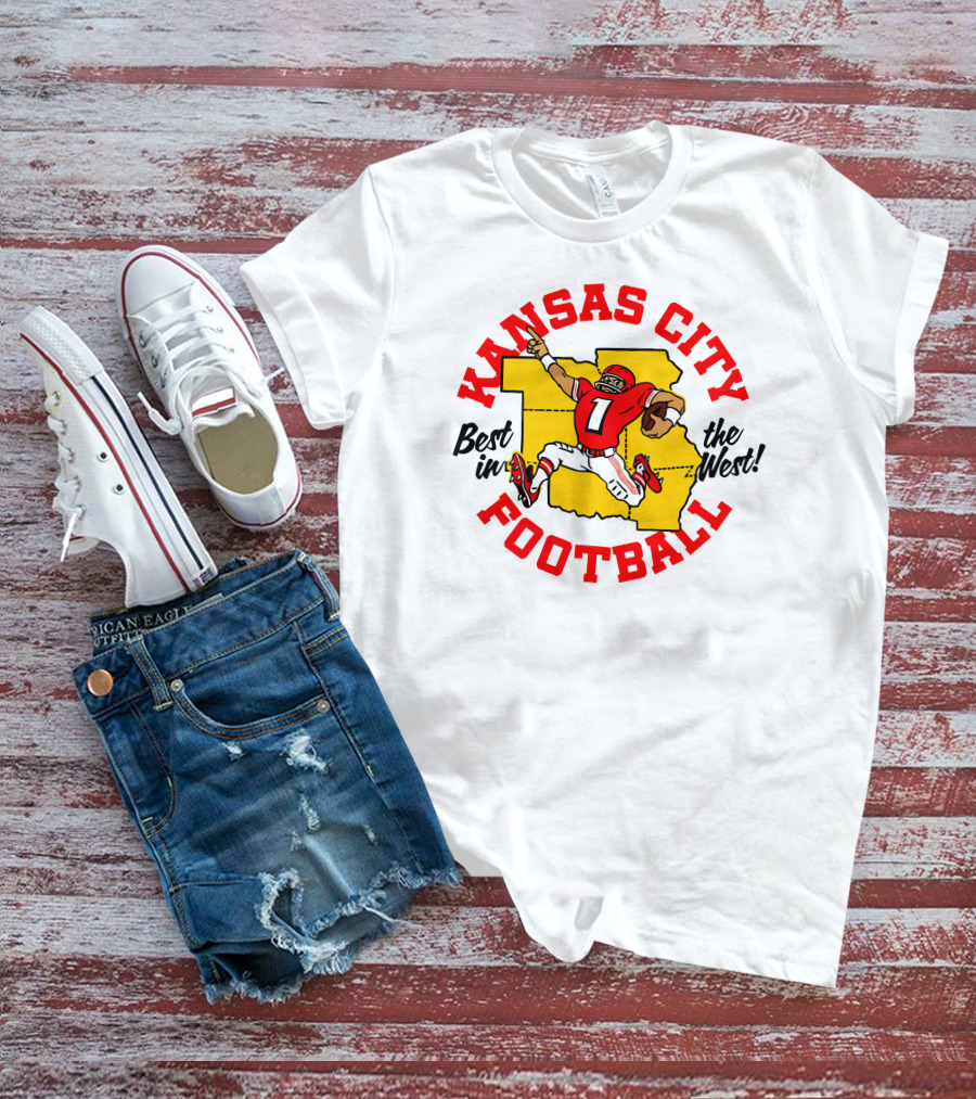 Kansas City Football Best In The West T-Shirt