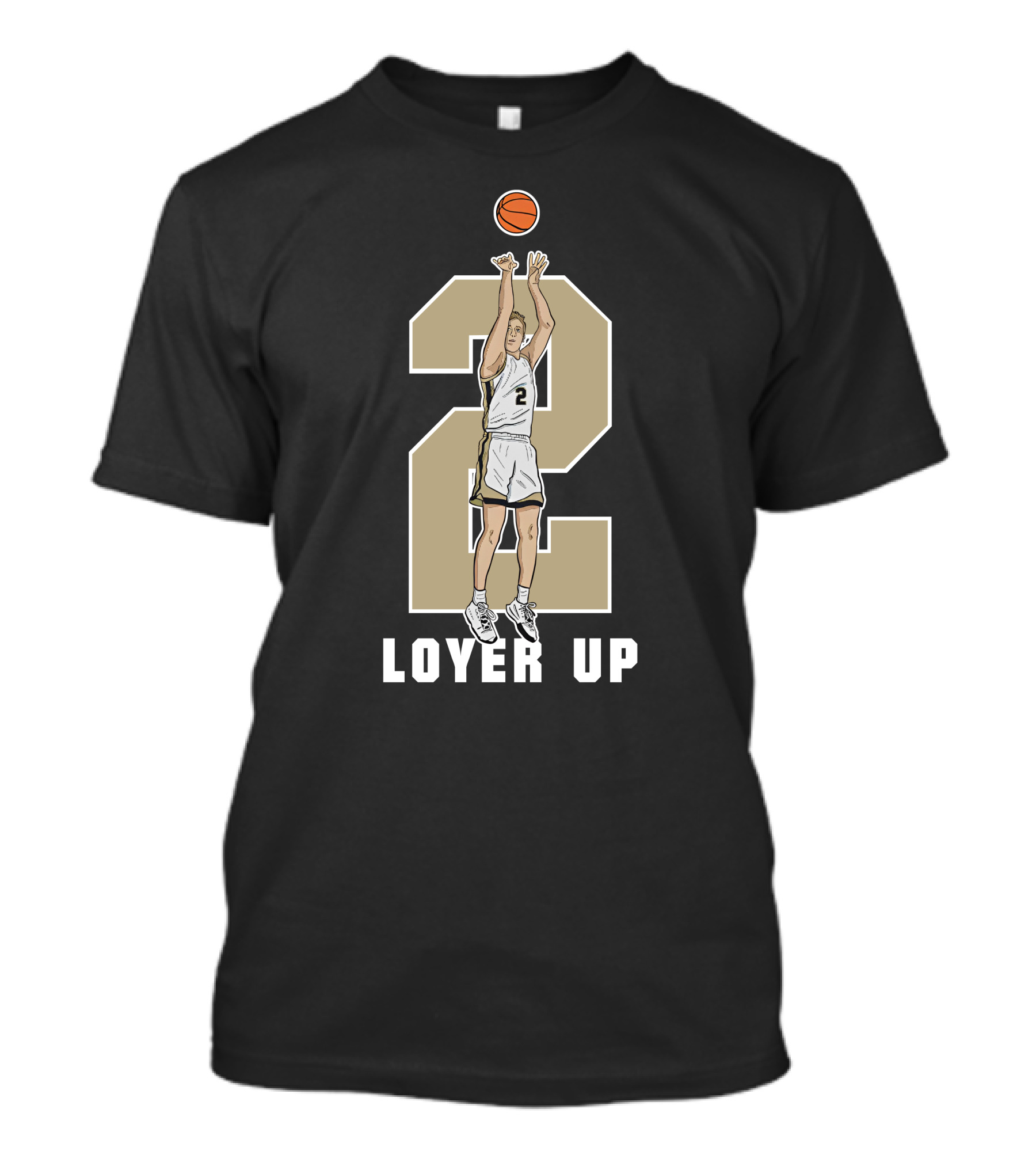 Loyer Up 2 Fletcher Loyer Basketball T-Shirt