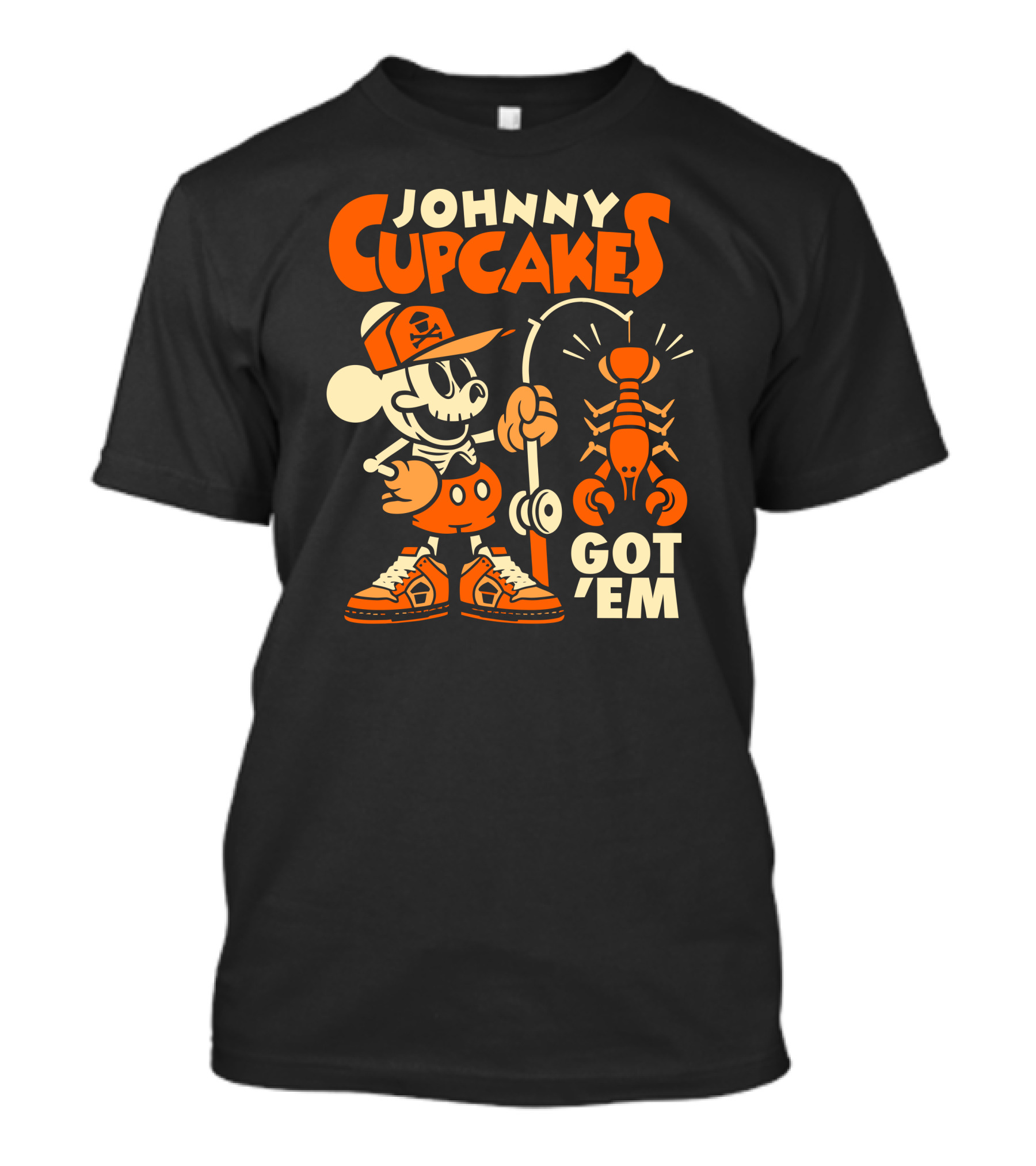 Johnny Cupcakes Crustacean Cupkicks Got 'Em T-Shirt