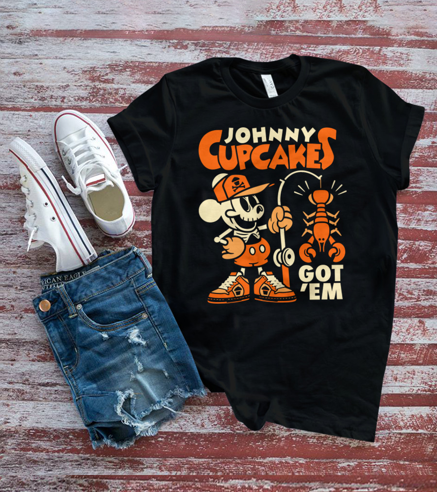 Johnny Cupcakes Crustacean Cupkicks Got 'Em T-Shirt