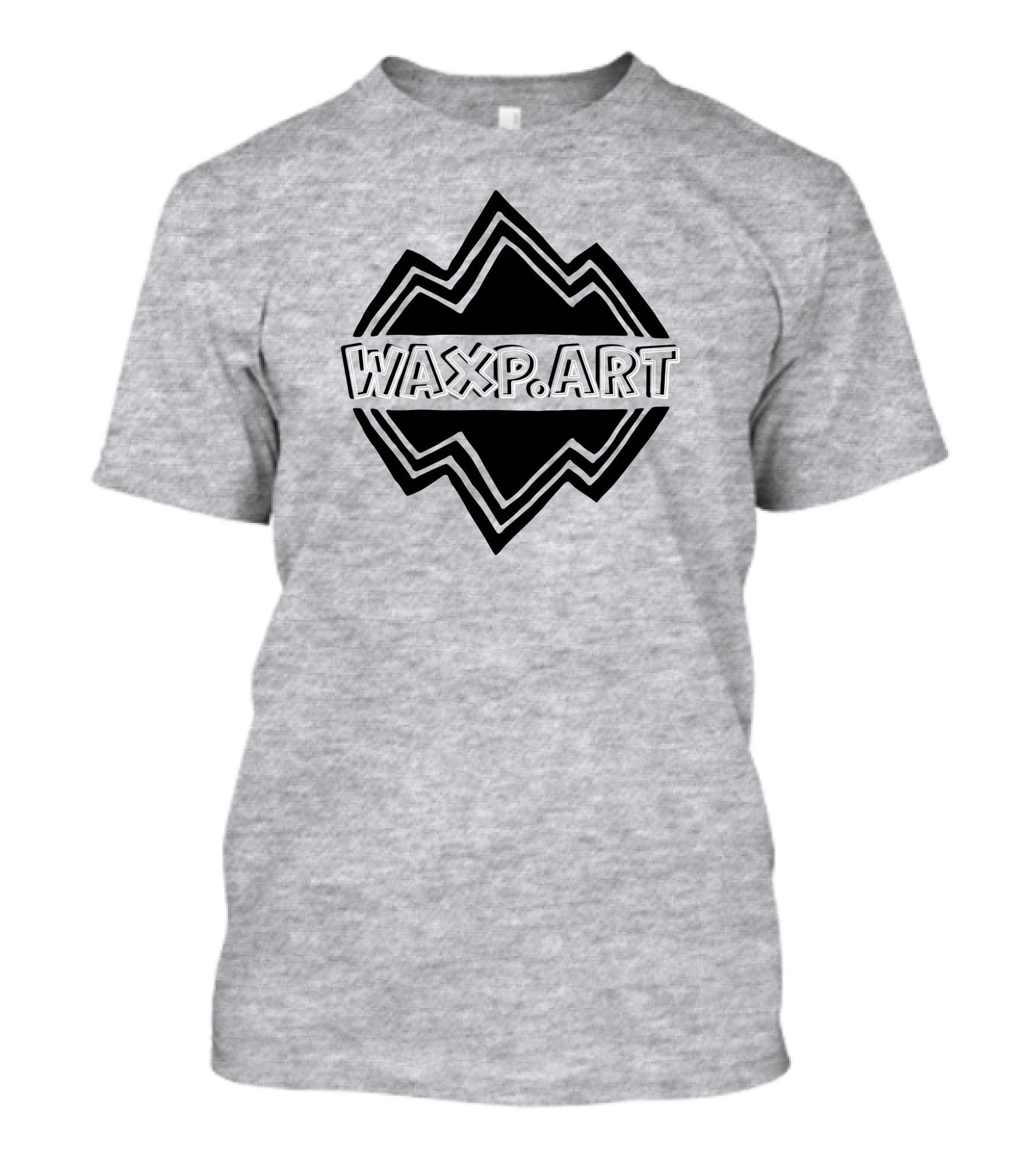 WAXP.ART Bold Geometric Emblem T-Shirt