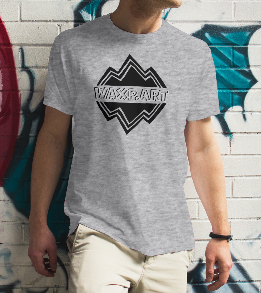 WAXP.ART Bold Geometric Emblem T-Shirt