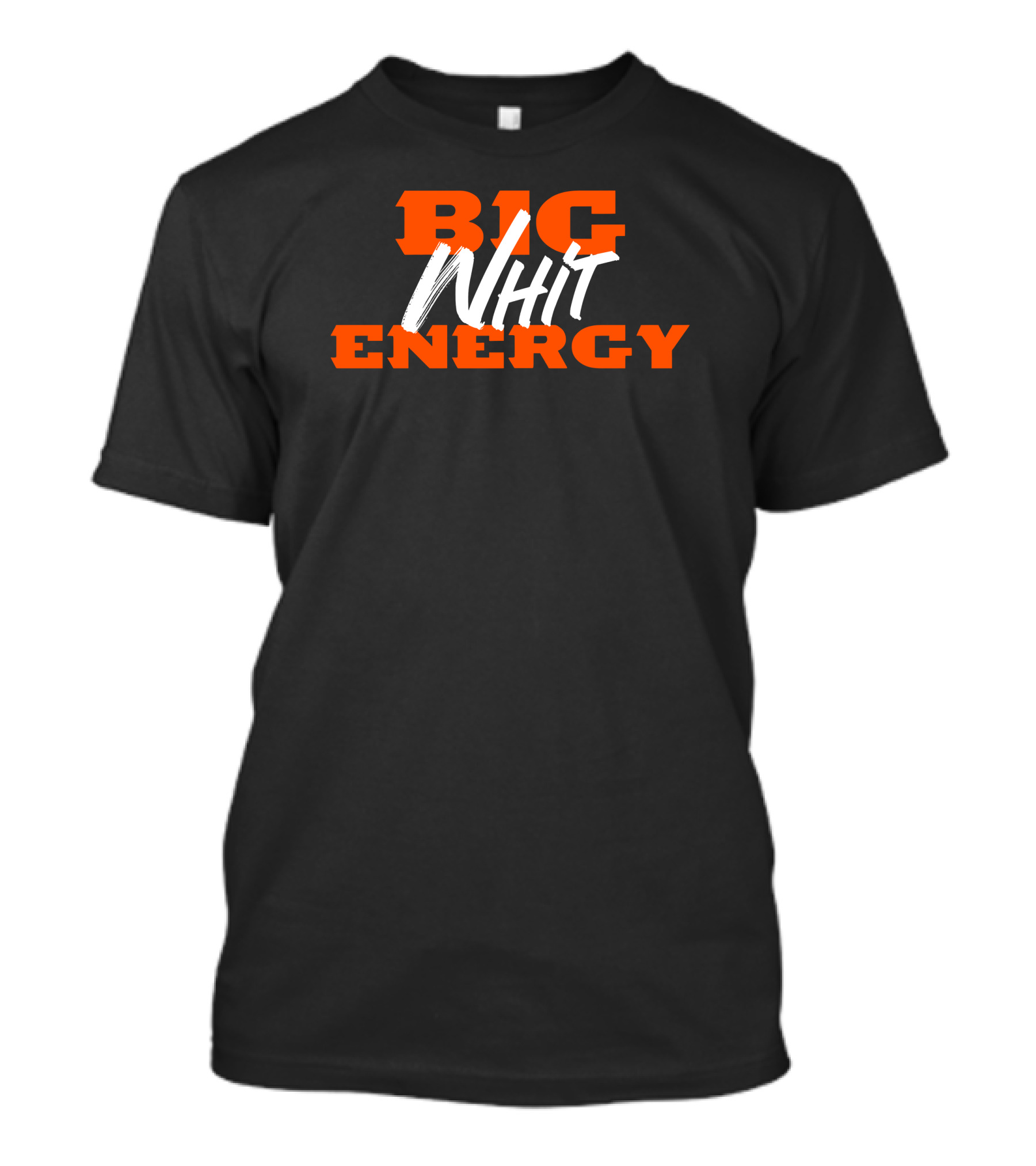 Cincinnati Bengals Big Whit Energy Football T-Shirt