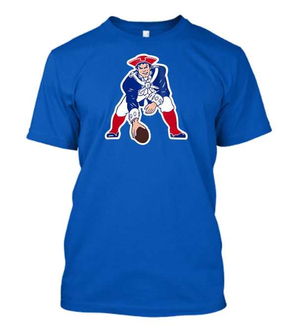 New England Patriots Sideline Arch Jersey Football Retro T-Shirt