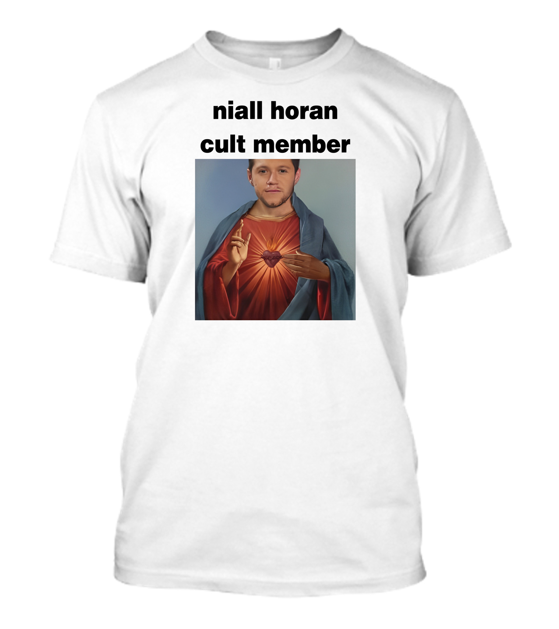 Niall Horan Cult Member Religious Icon T-Shirt