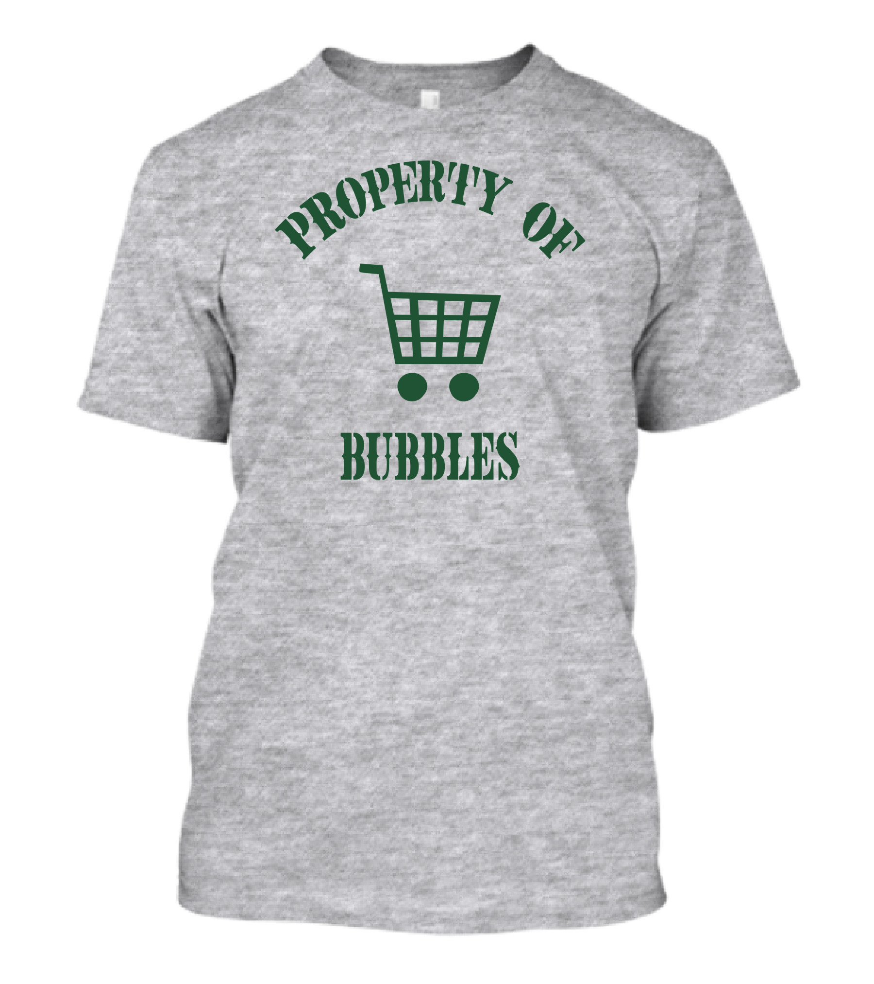 Property Of Bubbles Ziggy Sobotka Shopping Cart T-Shirt