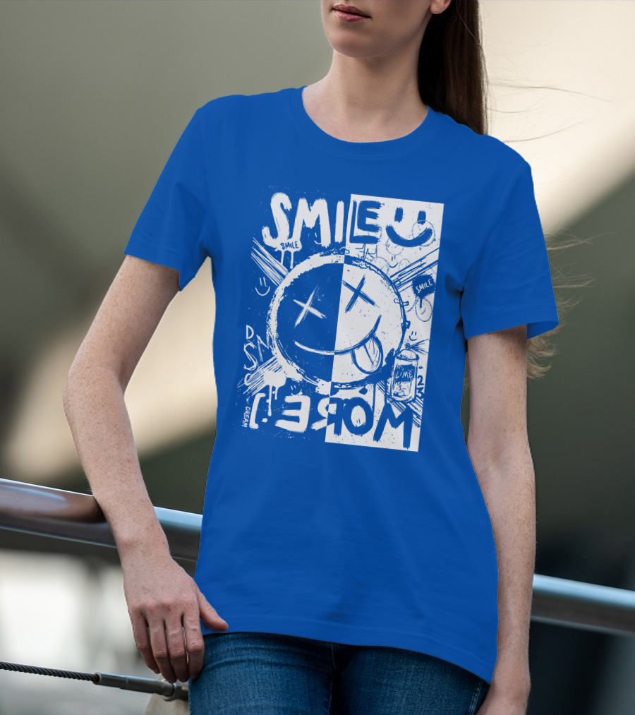 Dream Merch Smile More Smile Drink Lime T-Shirt