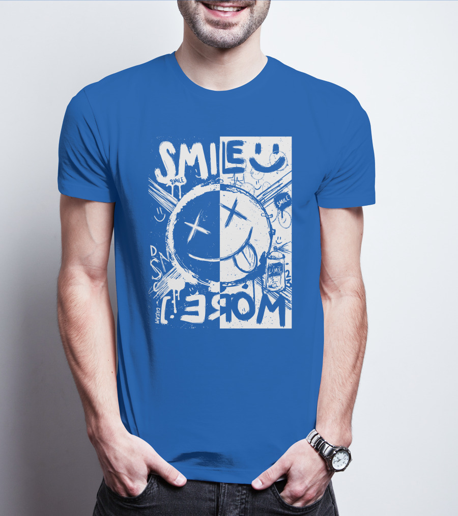 Dream Merch Smile More Smile Drink Lime T-Shirt