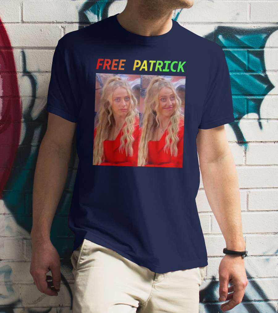 FREE PATRICK Double Image Red T-Shirt