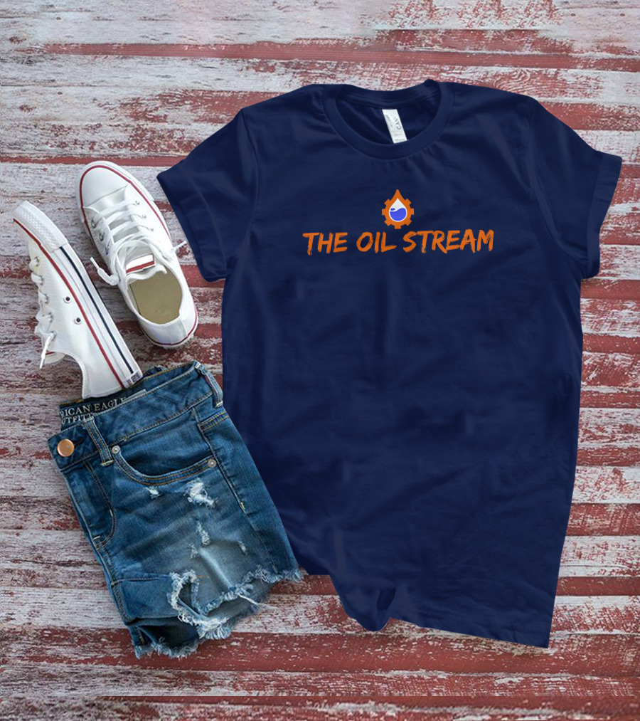 The Oil Stream Hockey Flame T-Shirt