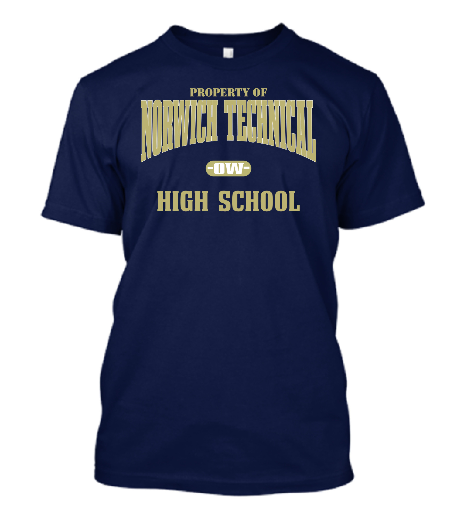 Property Of Norwich Technical OW High School T-Shirt