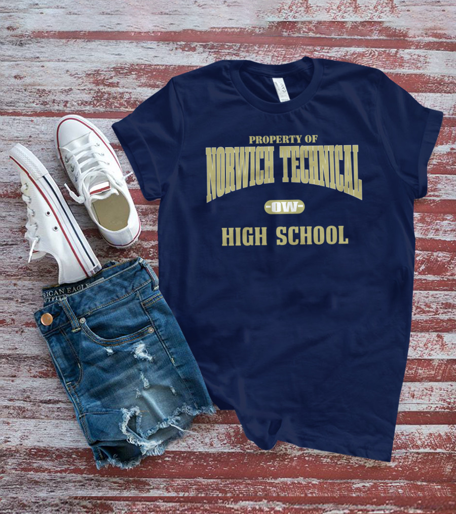 Property Of Norwich Technical OW High School T-Shirt