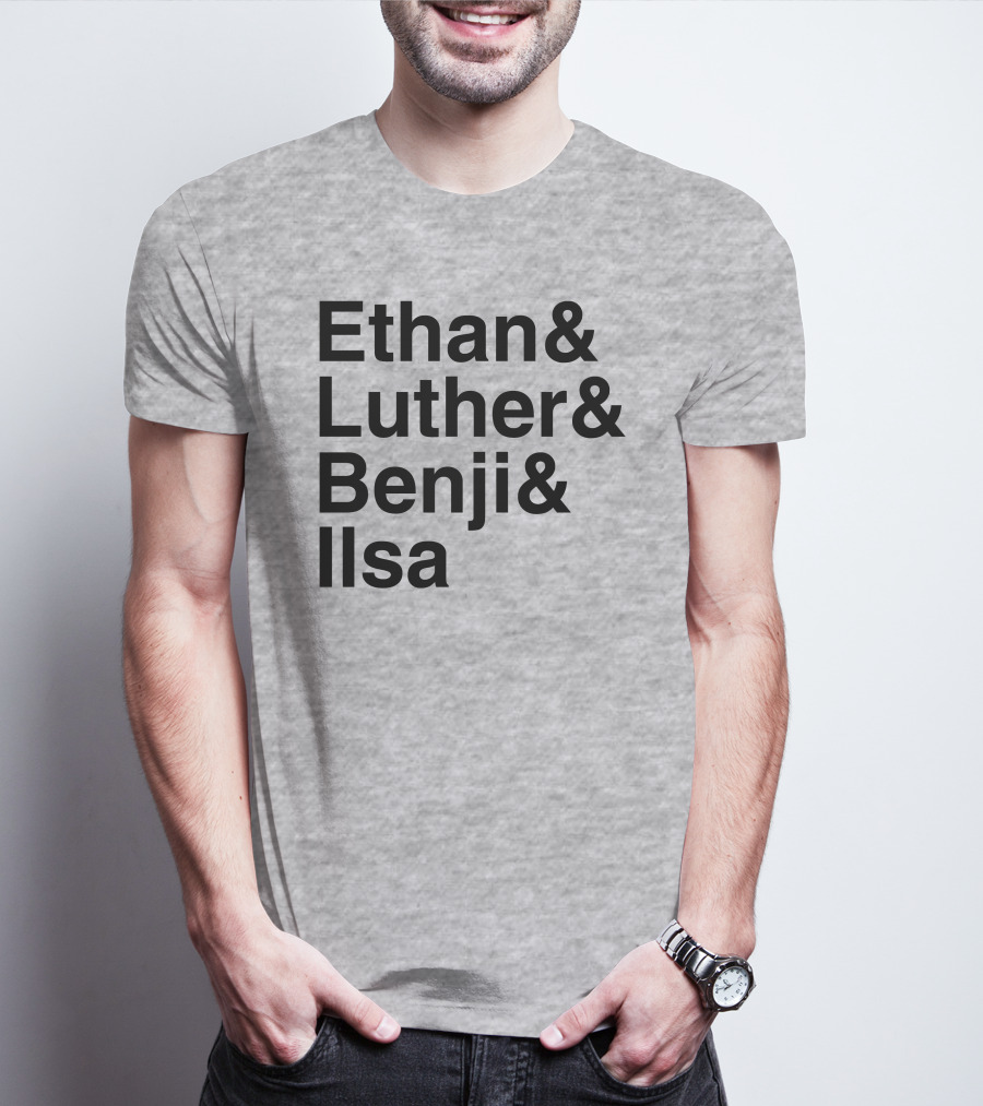Mission Impossible Ethan Luther Benji Ilsa Characters T-Shirt