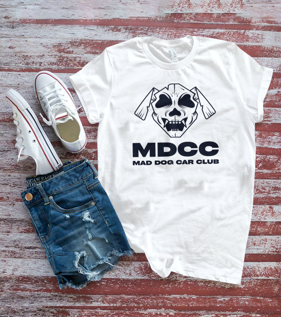 MDCC Mad Dog Car Club Skull T-Shirt