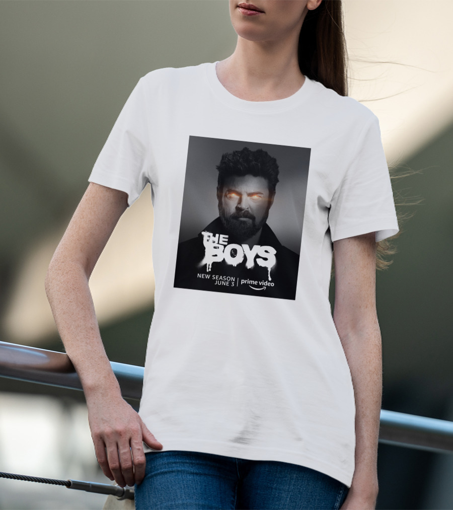 The Boys New Season June 3 Prime Video Superhero Dark T-Shirt