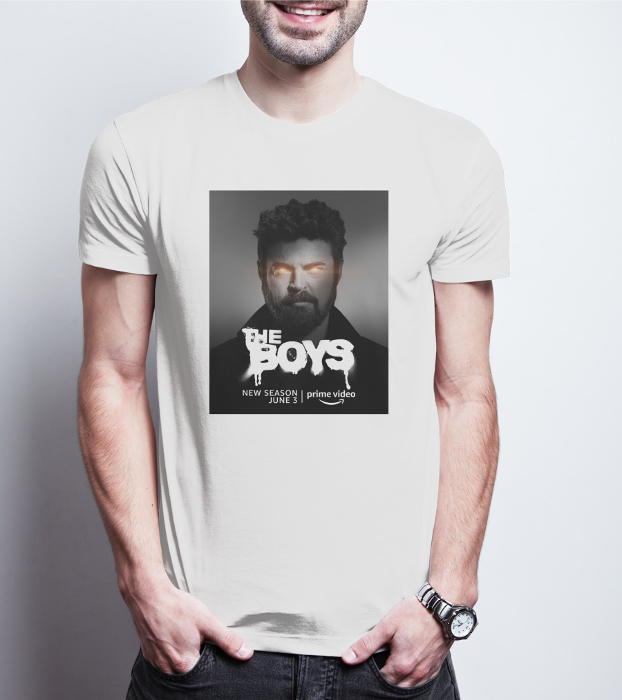 The Boys New Season June 3 Prime Video Superhero Dark T-Shirt