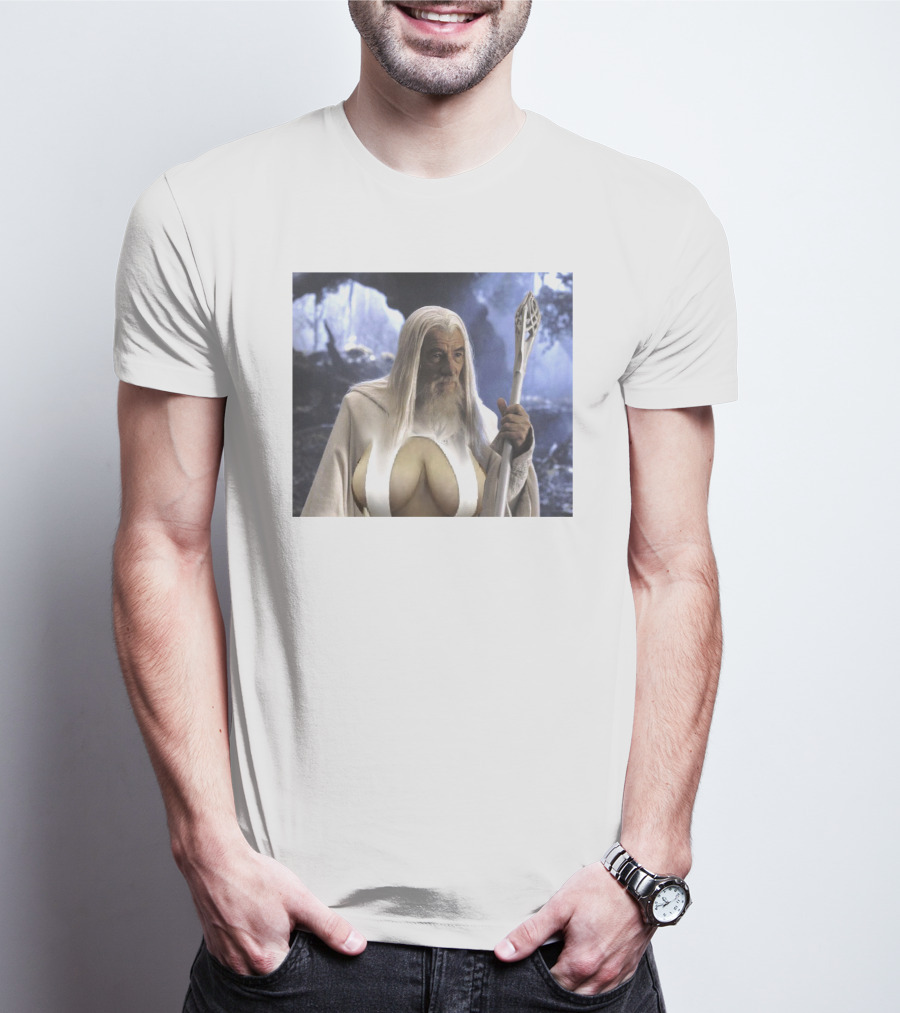 Raw Paw Merch Gandalf's Big Naturals Wizard T-Shirt