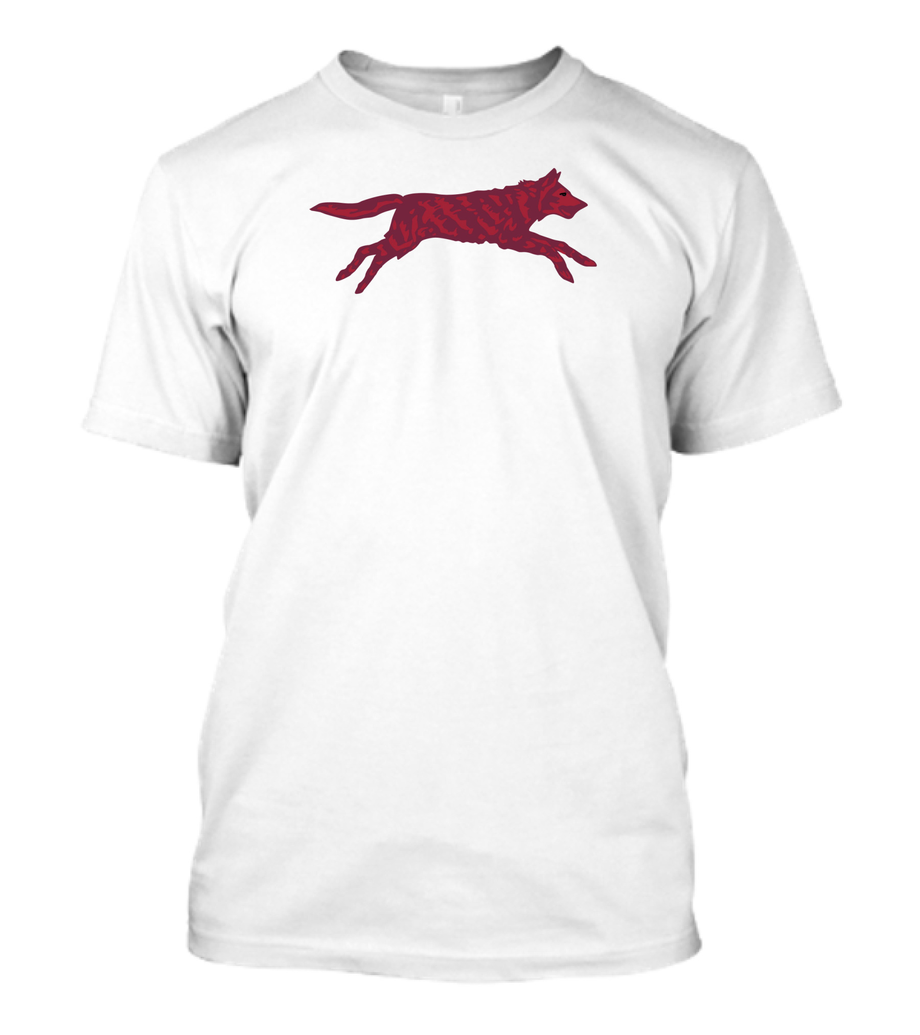 Greyson Crimson Wolf Leaping T-Shirt