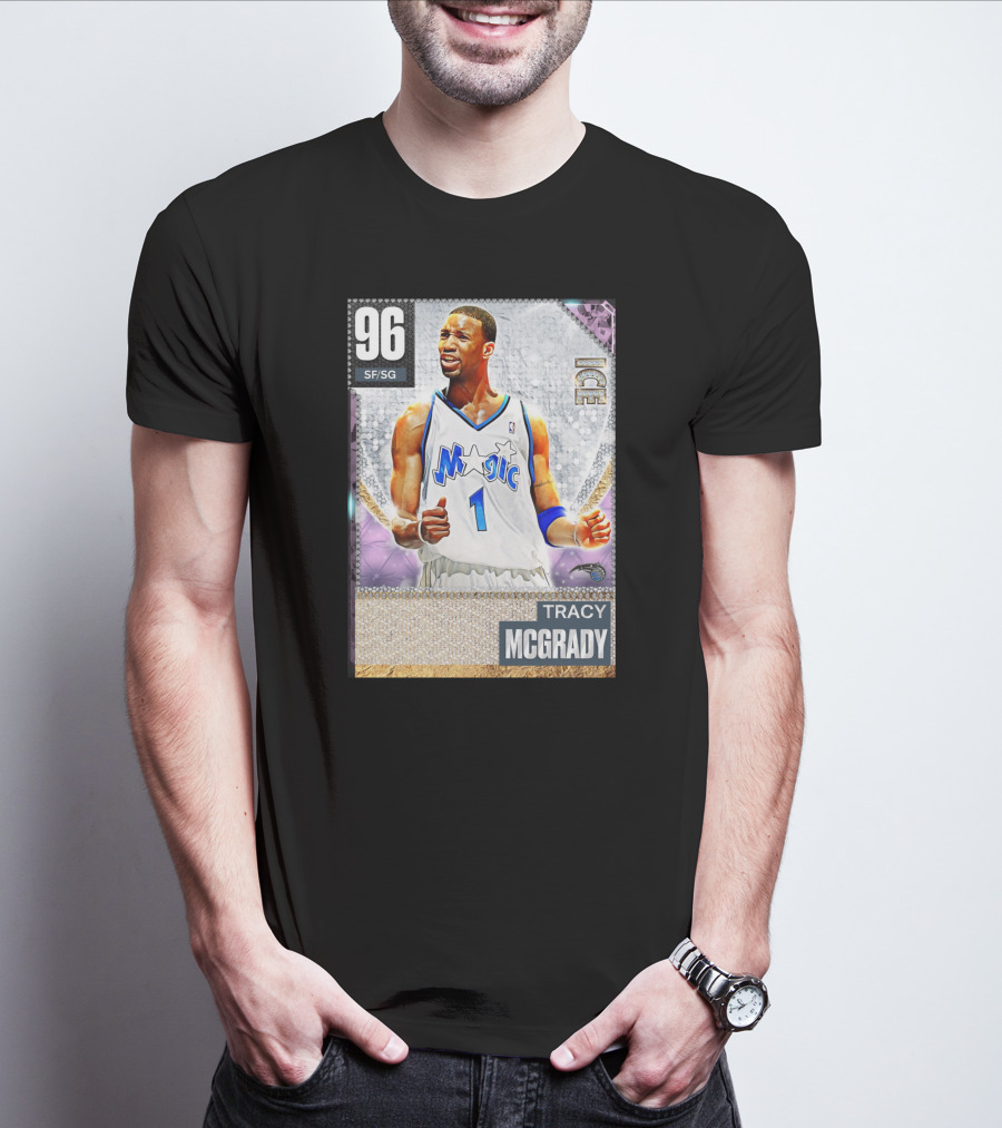 96 Tracy McGrady Magic SF/SG Ice T-Shirt