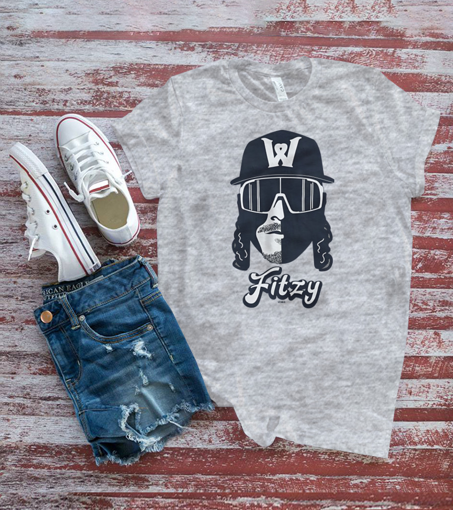 Worcester Red Sox Fitzy '47 Grey Shadow Face W T-Shirt