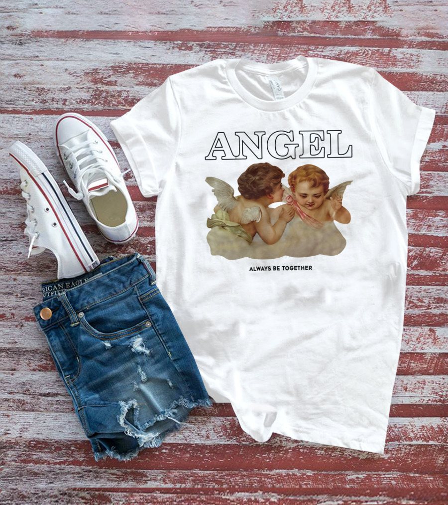 Angel Always Be Together Cherubs T-Shirt