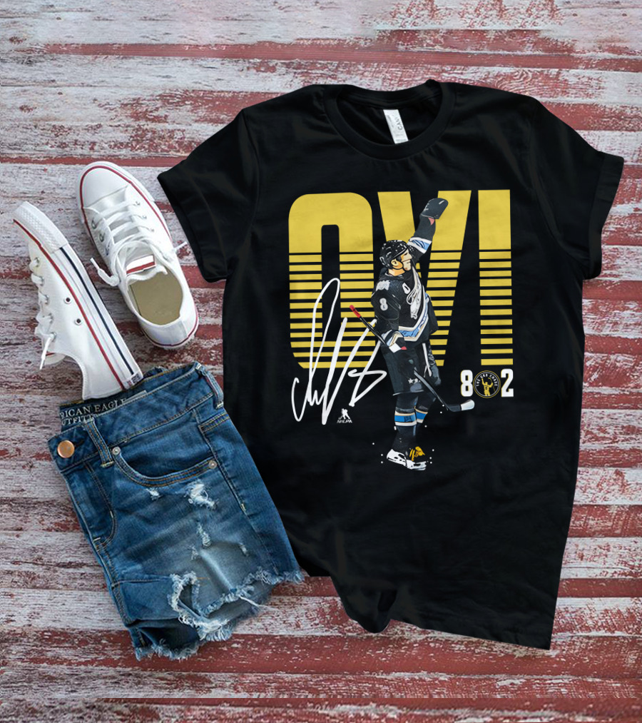 Nicklas Backstrom Ovi GR802 Alexander Ovechkin Hockey 8 802 Signature T-Shirt