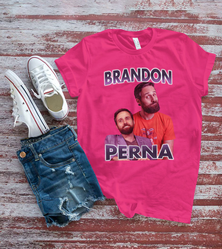 Brandon Perna Sports Humor Icon Duo T-Shirt