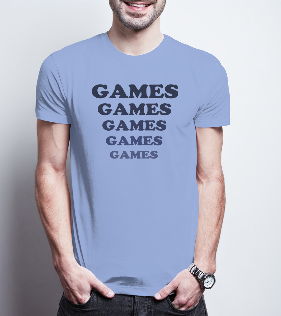 Letterboxd Games Games Games Games Games T-Shirt