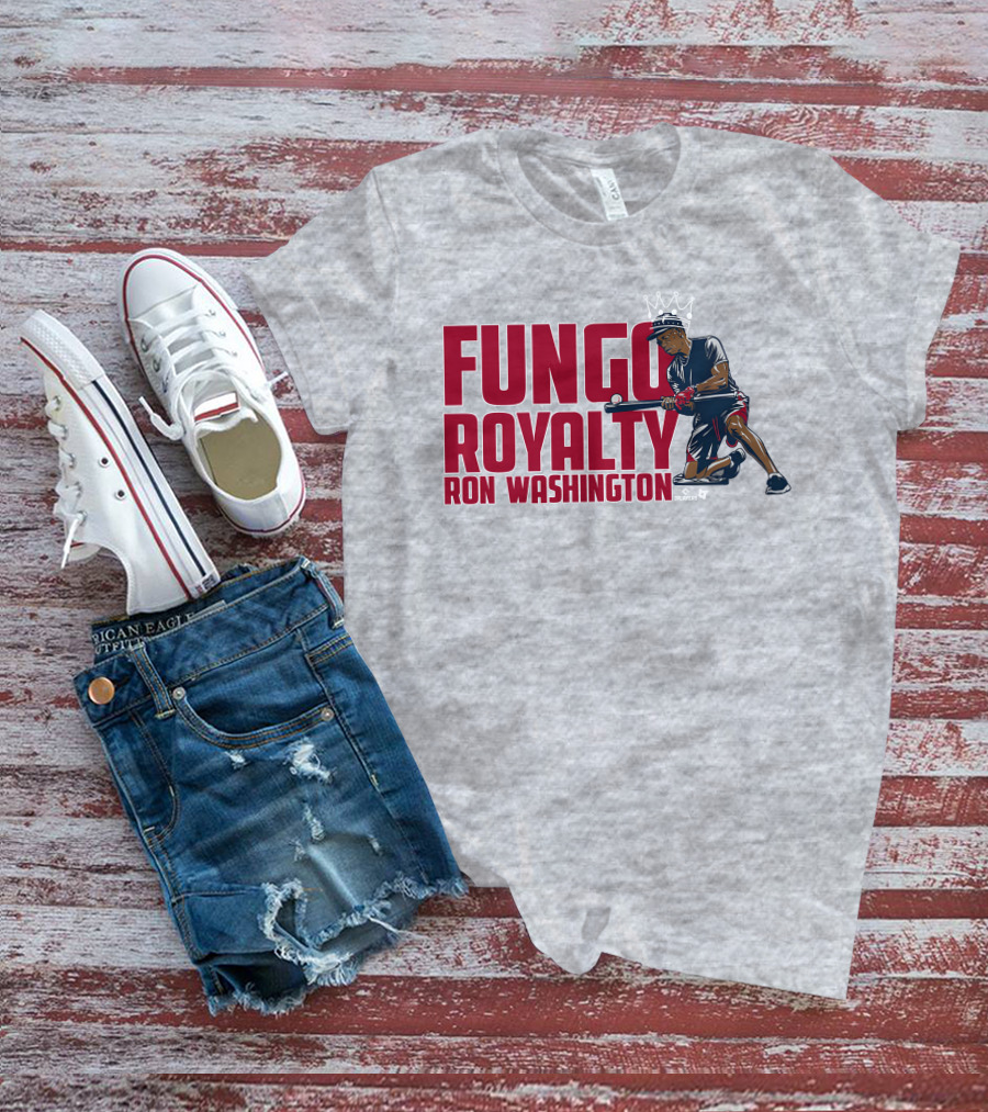 Fungo Royalty Ron Washington Baseball King T-Shirt