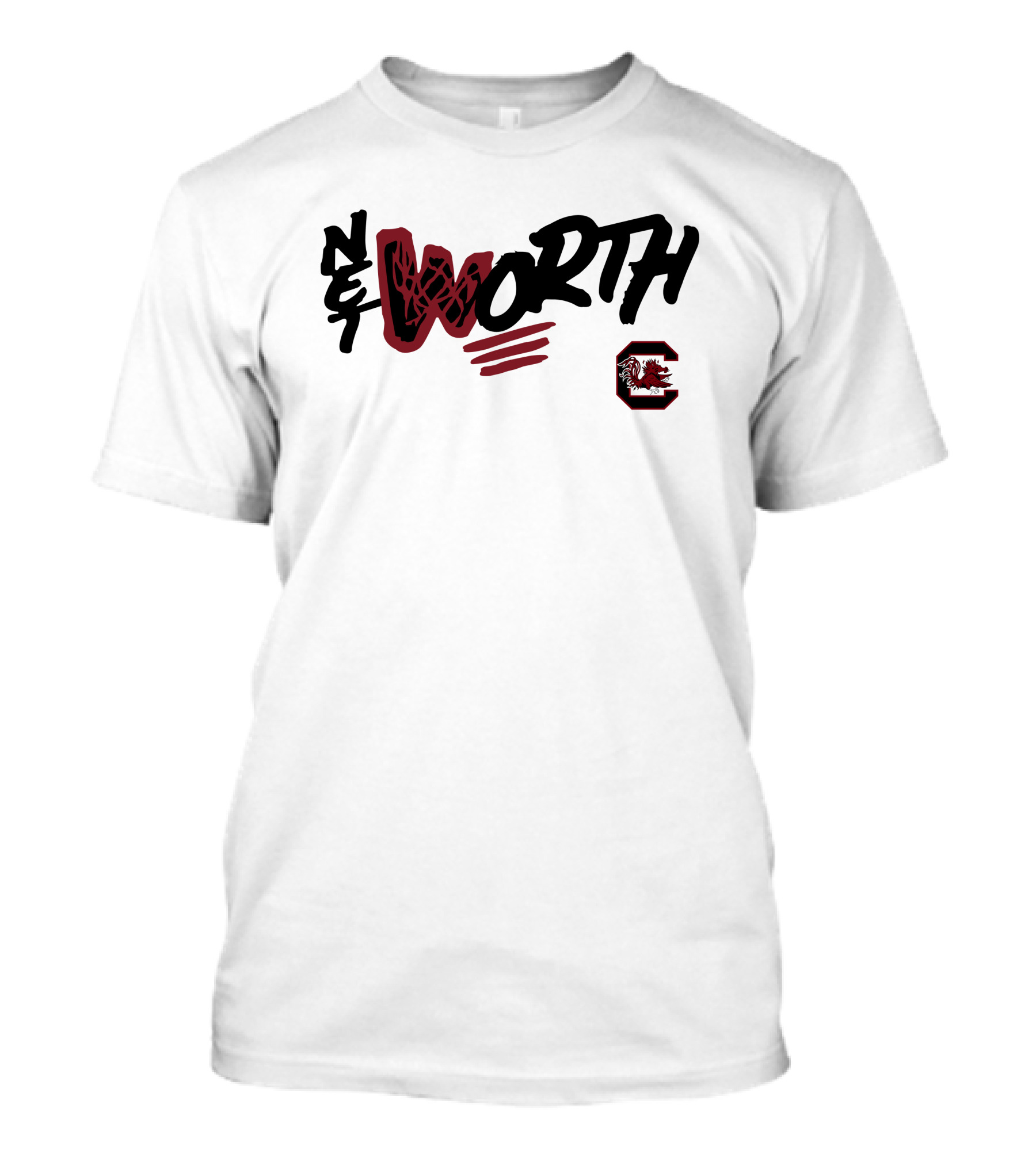 Net Worth University Of South Carolina Gamecocks T-Shirt