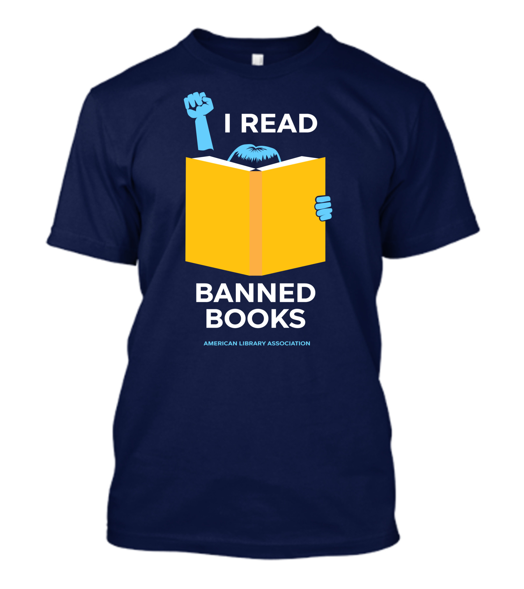 Phil Bildner I Read Banned Books American Library Association T-Shirt