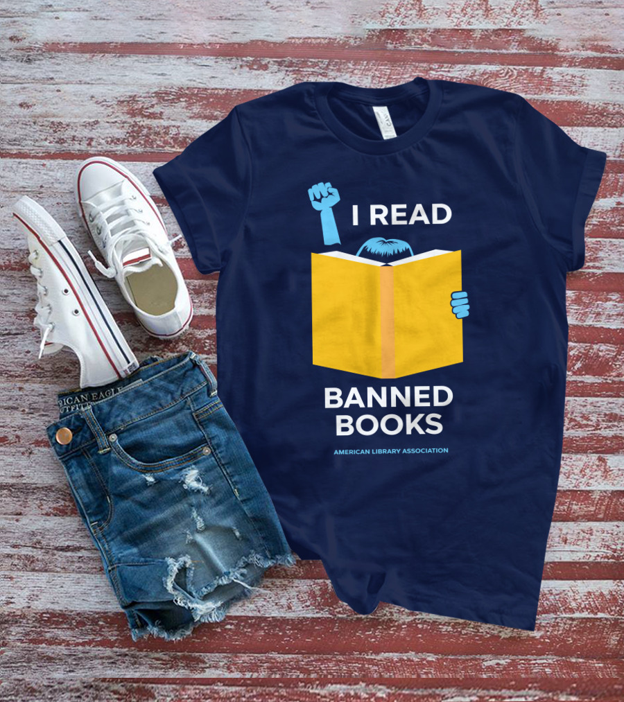 Phil Bildner I Read Banned Books American Library Association T-Shirt