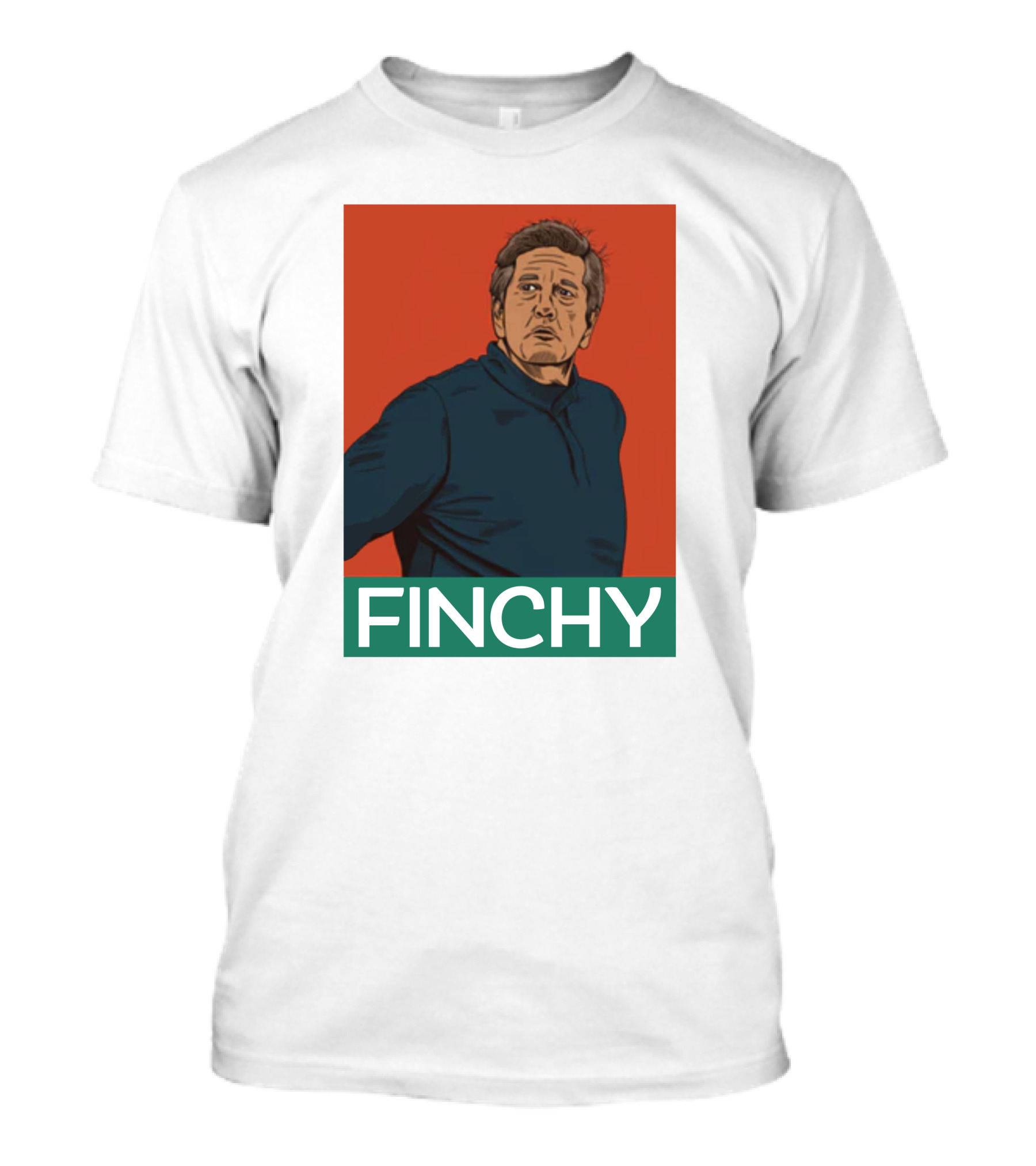 Kat Wearing Finchy Graphs Merch T-Shirt