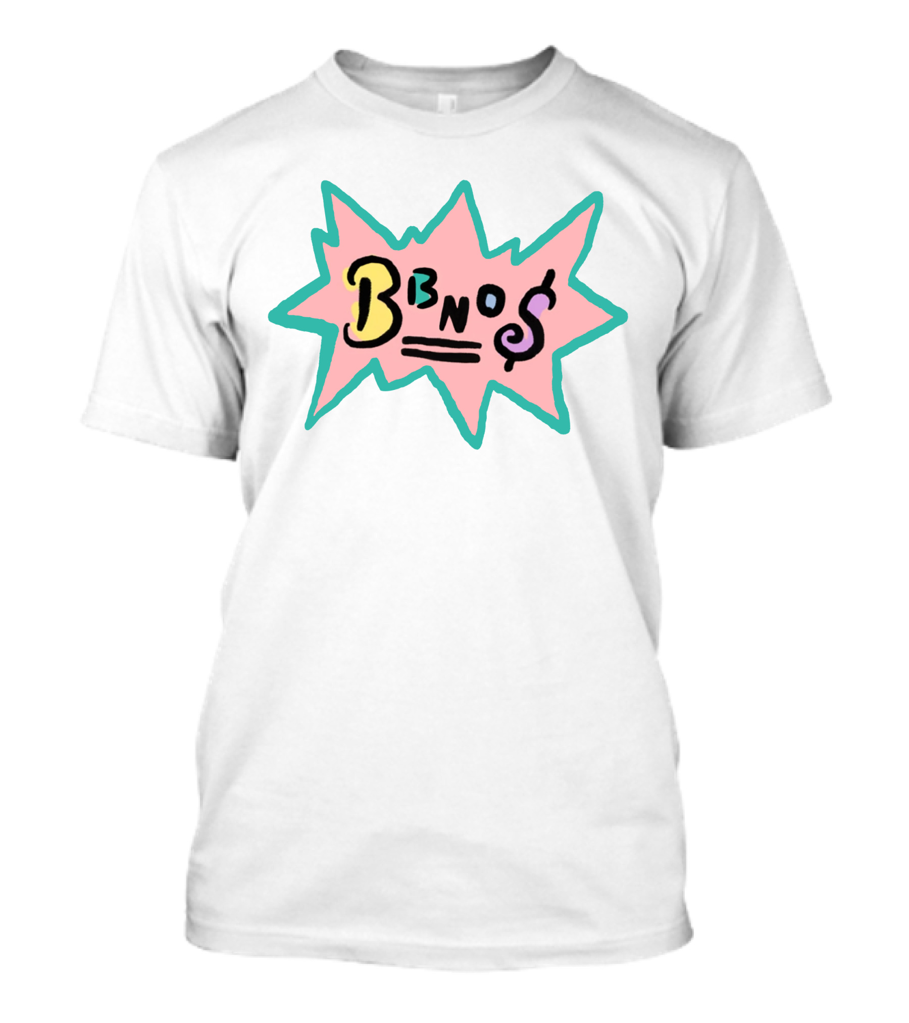 Bbnos Rugrats Style Starburst T-Shirt