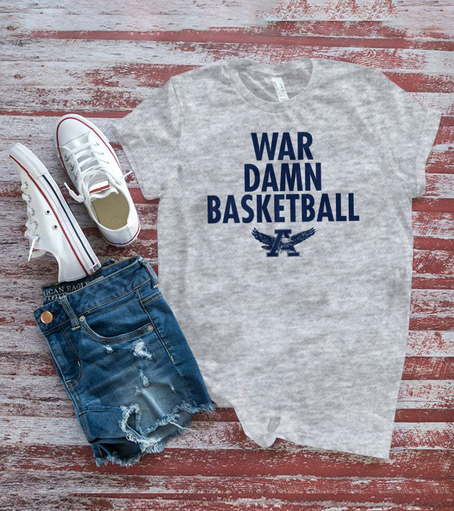 Auburn War Damn Basketball Eagle T-Shirt