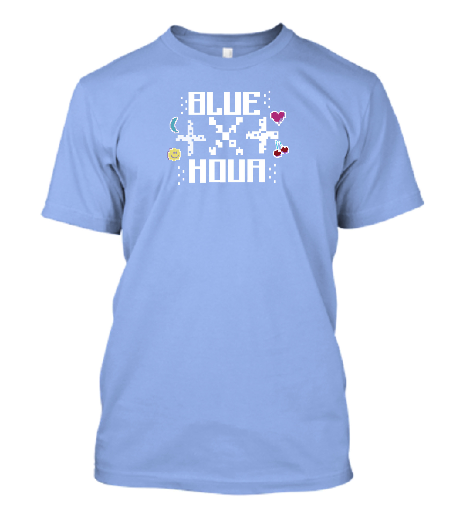 BLUE HOUR Moon Star Heart Sun Cherry T-Shirt