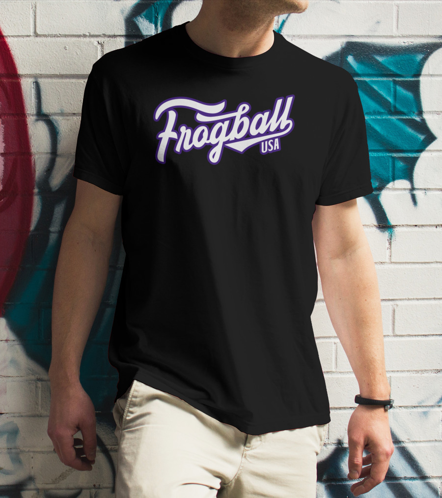 Texas Christian University Frogball USA Fan Gear T-Shirt