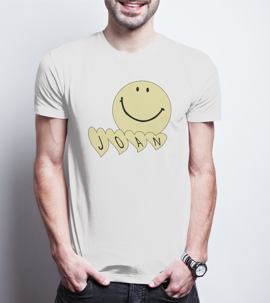 Happyhead Smiley Face Joan Love Hearts T-Shirt